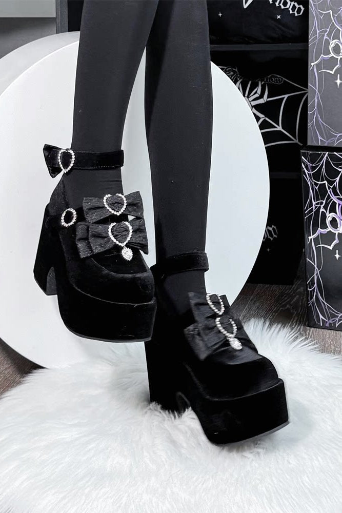 Heart Love Mary Jane Shoes