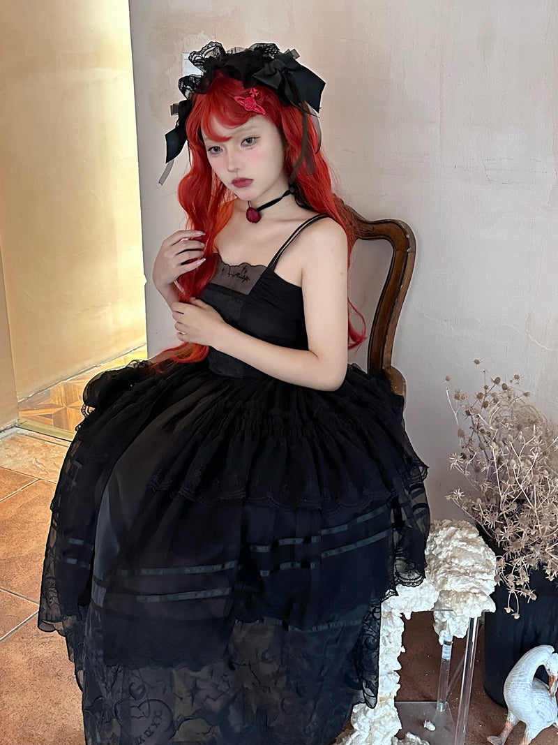 Summer Tiered Lolita Dress + Lolita Jumper Skirt