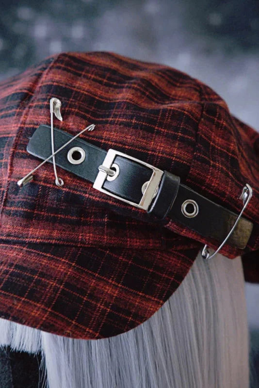 Checked Cloud Hat