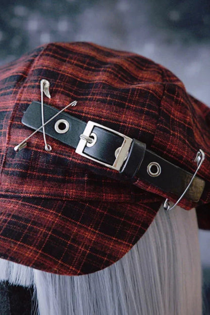 Checked Cloud Hat