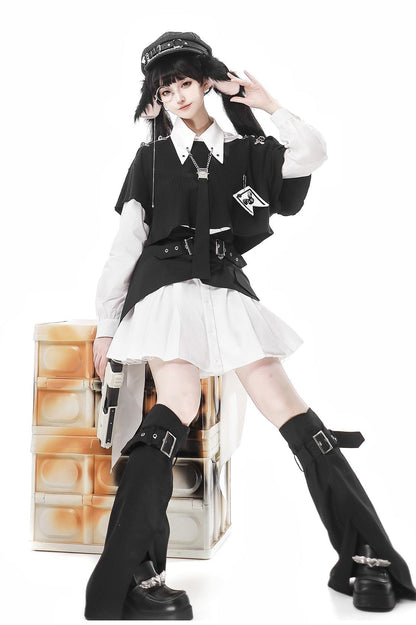 Nocturnal Rabbit Lolita Skirt Set