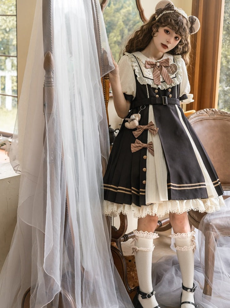 Chocolate Girly Retro Lolita Dress