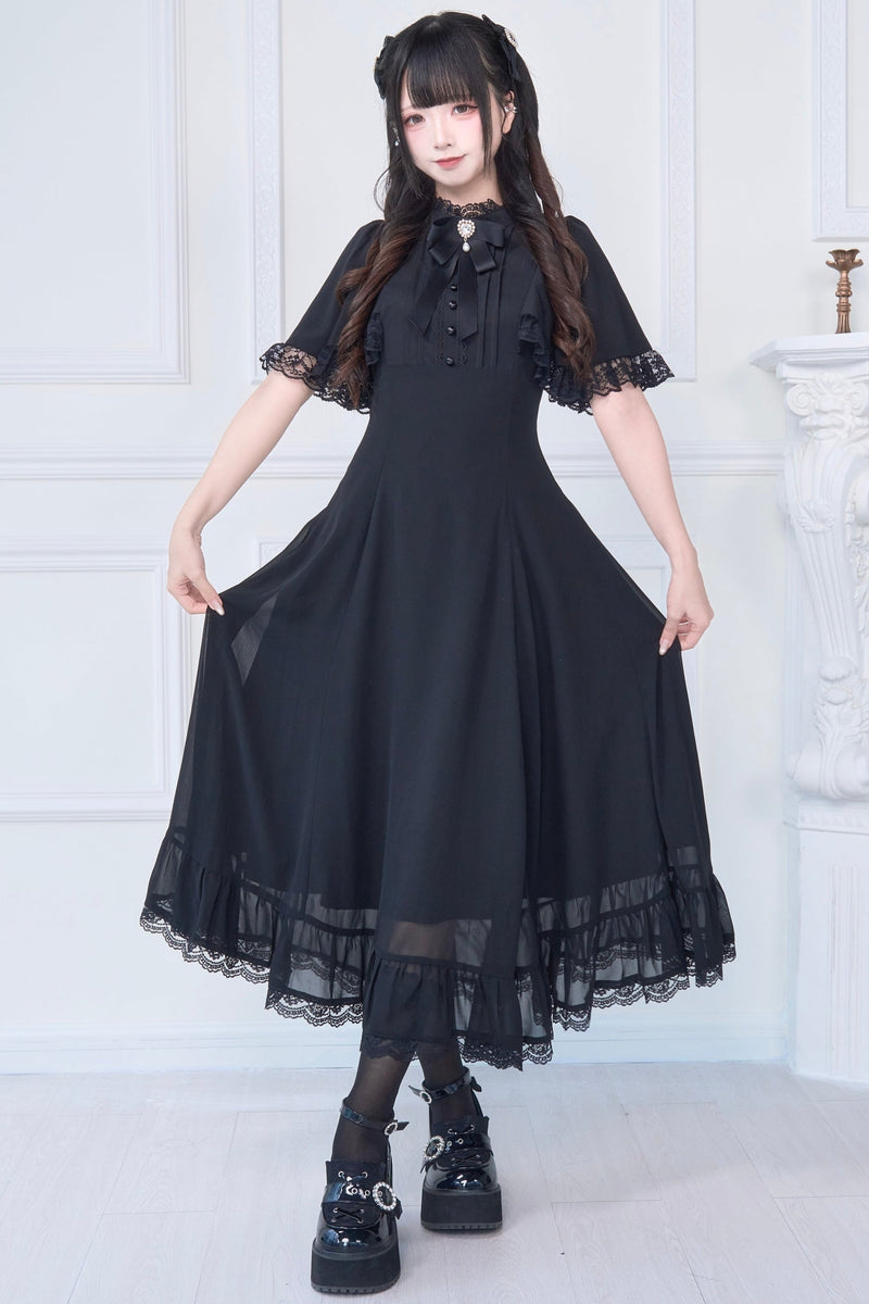 Night Glass Jirai Long Dress