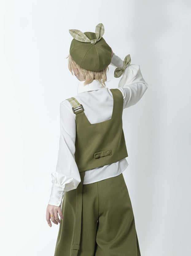 Secret Morning Post Retro Rabbit Ears Bow Beret