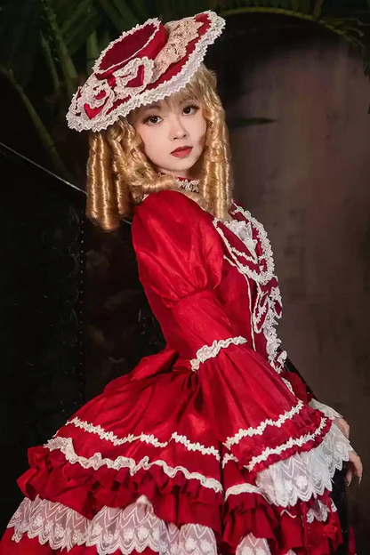 [order Deadline: January 19] Eternal French Doll Princess Sleeve Dress + Hat