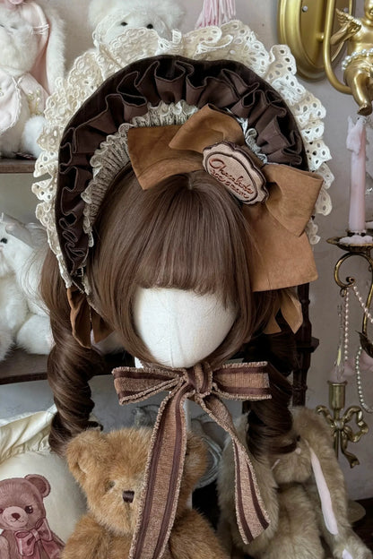 Hazel Doll Lolita Dress + Jumper Skirt + Bonnet + Hat + Necklace