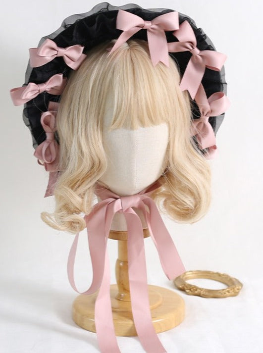 Lace Classic Ribbon Lolita Hat
