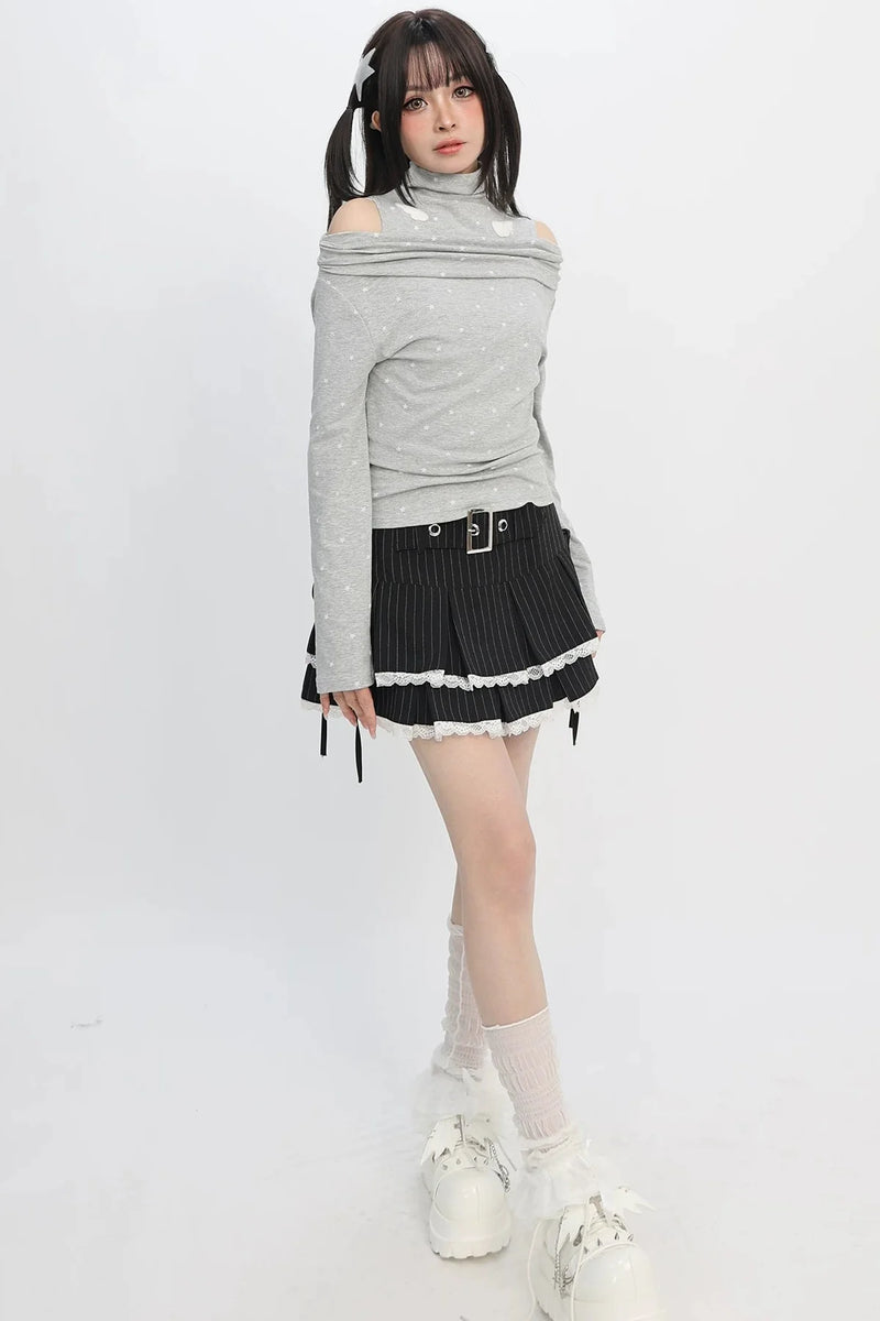 Angelic Neck Off-shoulder Top