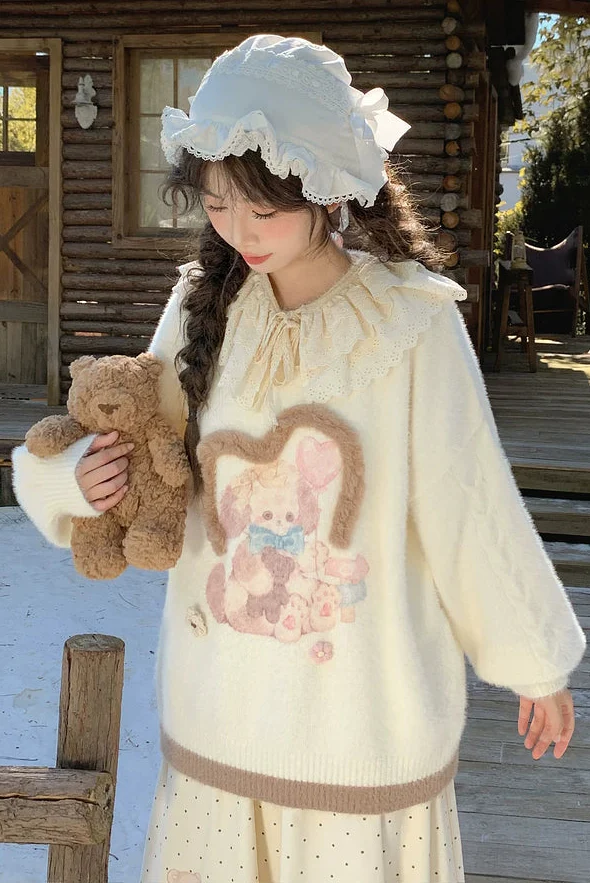 Forest Girl Loose Top + Collar