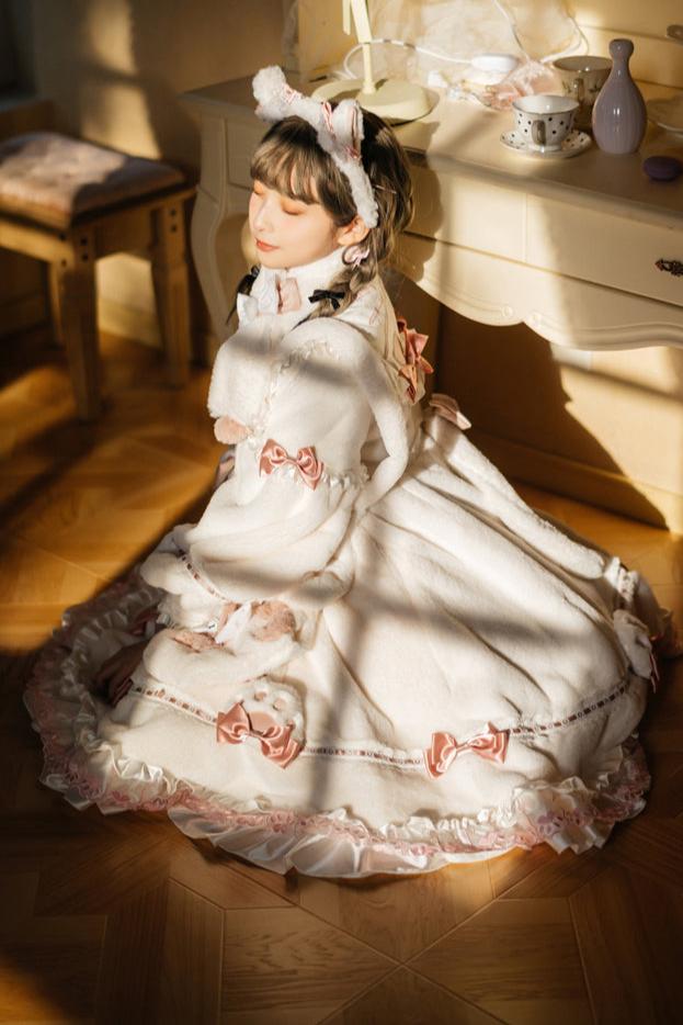 Snow Cat Lolita Dress