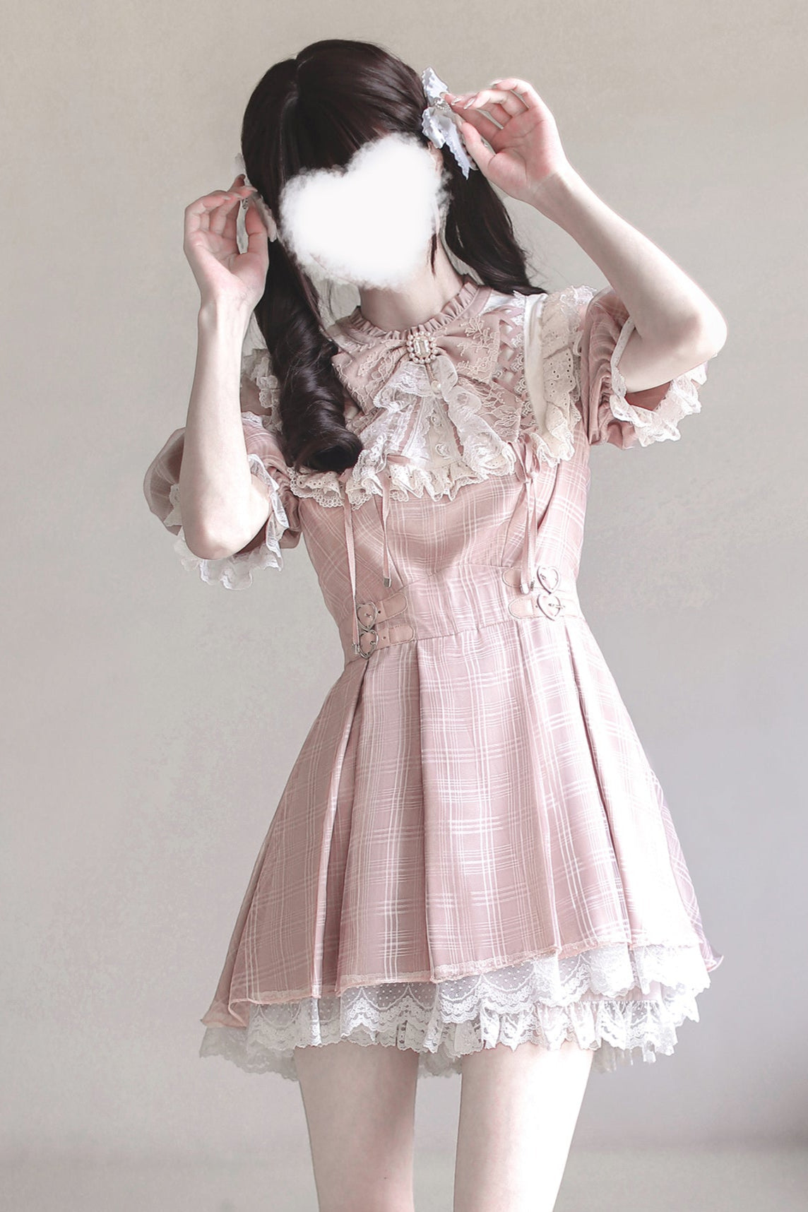[pre-order] Sweet Plaid Sweet Girly Dress