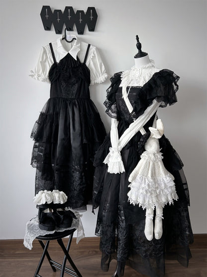Summer Tiered Lolita Dress + Lolita Jumper Skirt