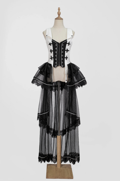 Dark Rose Gothic Princess Lolita Set + Dark Rose Gothic Prince Lolita Set