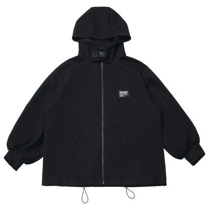 Neutral Hooded Jacket + Coat + Top + Pants + Straps