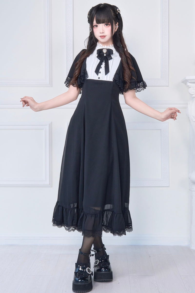 Night Glass Jirai Long Dress
