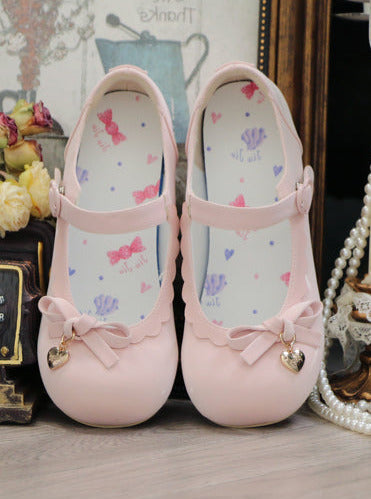 Lolita Round Head Doll Medium Heel Shoes