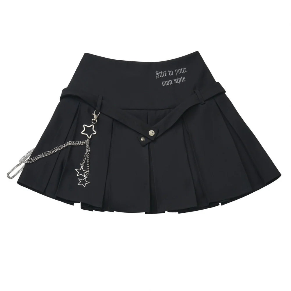 American College Sweatshirt + Tie + Pants + Skirt