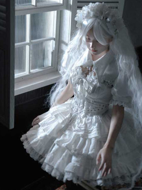 Contract Cross Gothic Short Sweet Dress