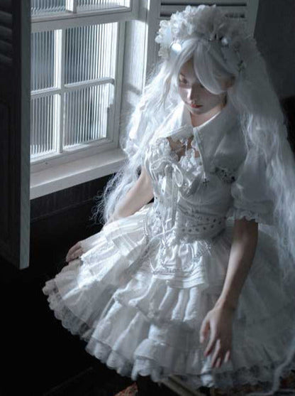 Contract Cross Gothic Short Sweet Dress