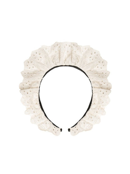 Pleated Lace Maid Dress