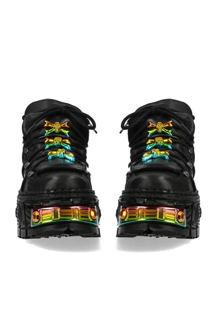 Point Design Metallic Sneakers