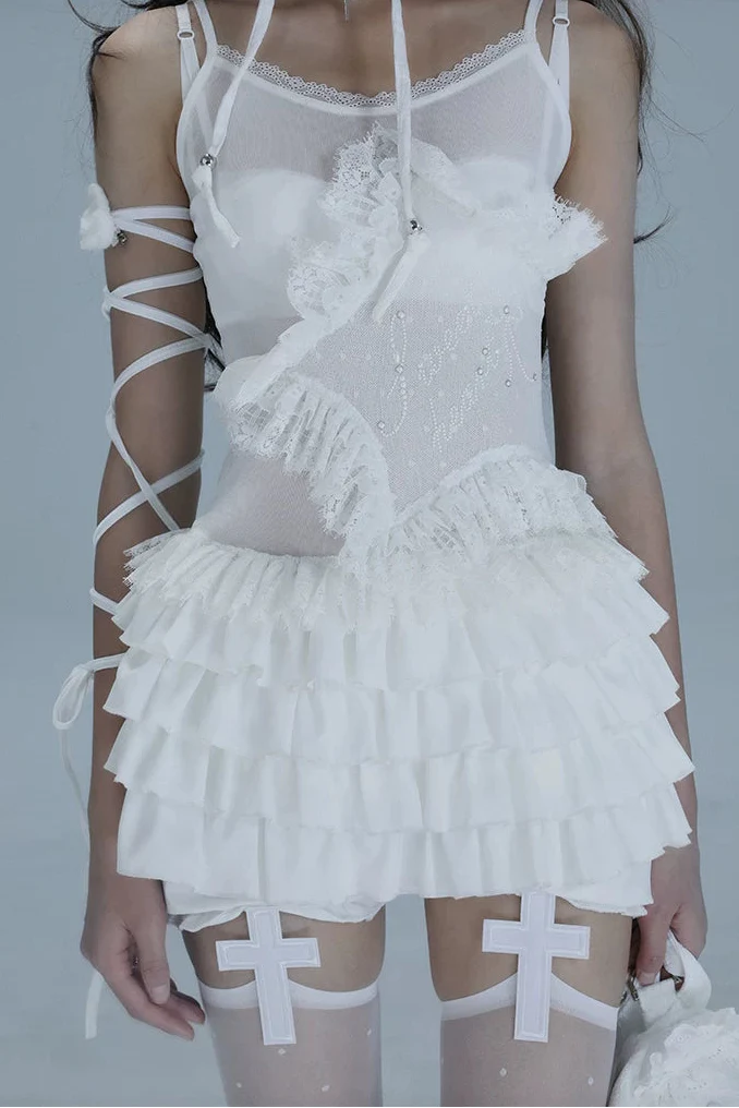 Lace Camisole Ballet Top + Inner