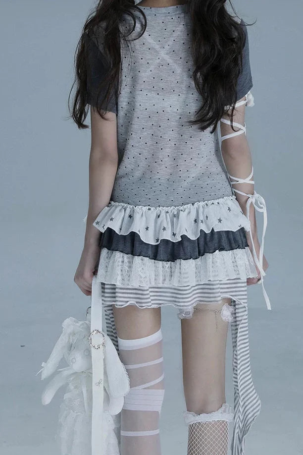 Cross Garden Lace Top