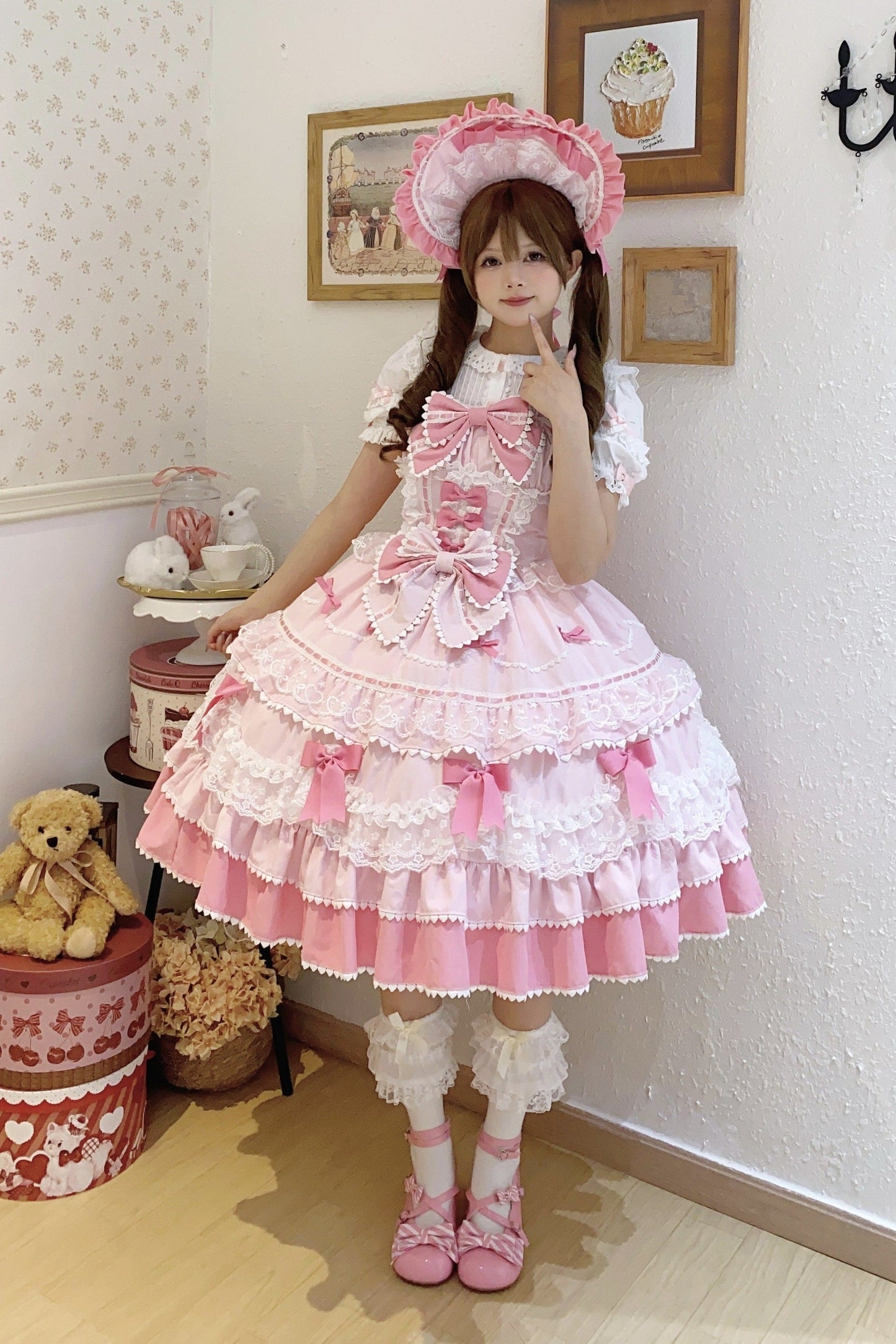 Fondant Sugar Cake Lolita Dress
