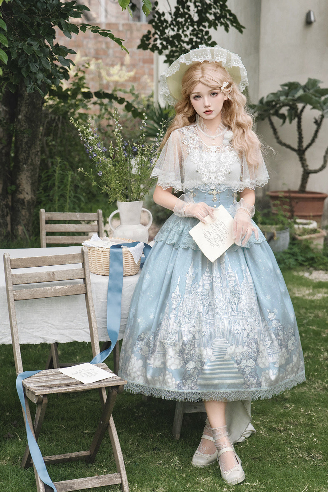 Princess Cape + Camisole + Skirt