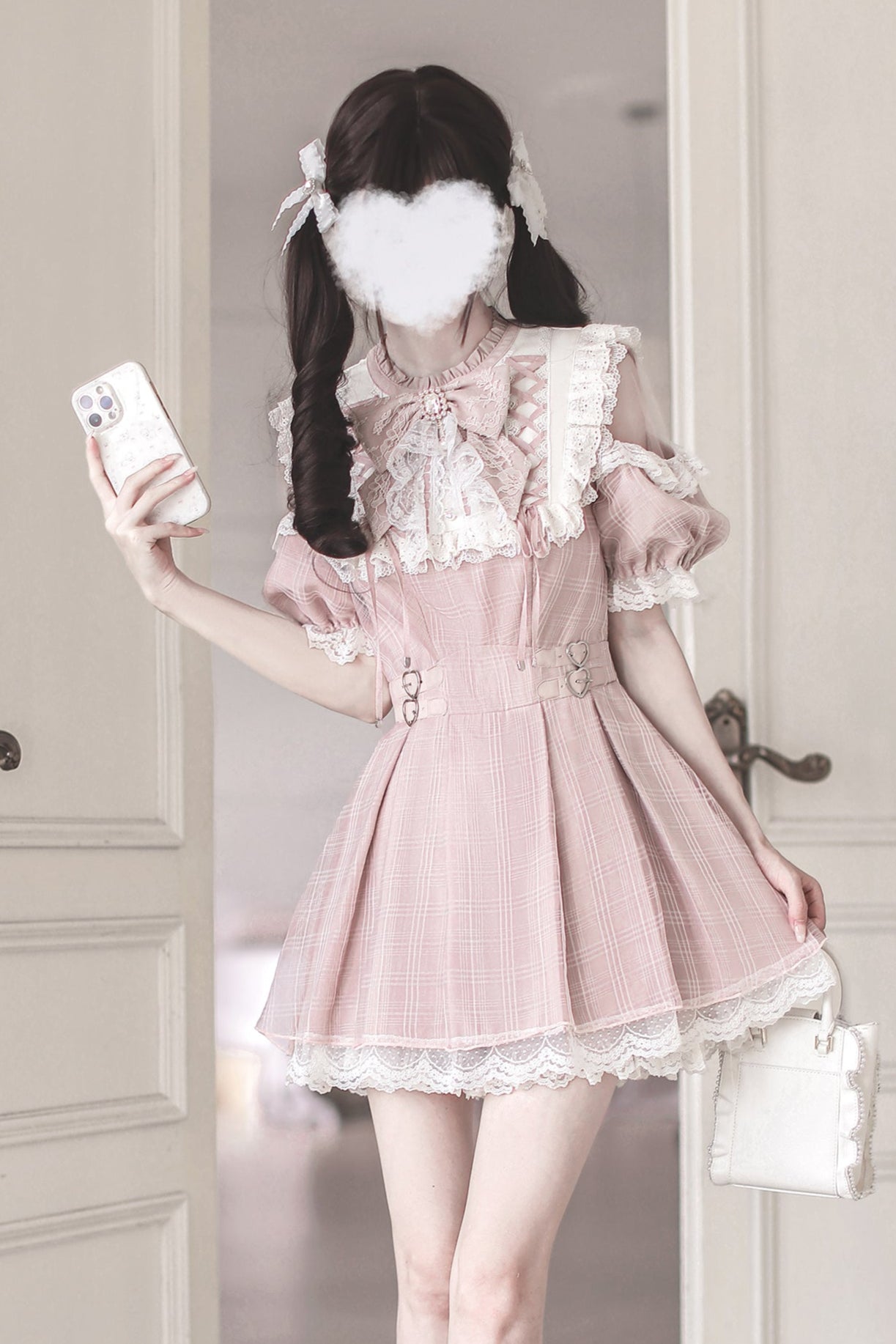 [pre-order] Sweet Plaid Sweet Girly Dress