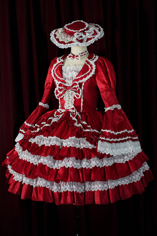 [order Deadline: January 19] Eternal French Doll Princess Sleeve Dress + Hat