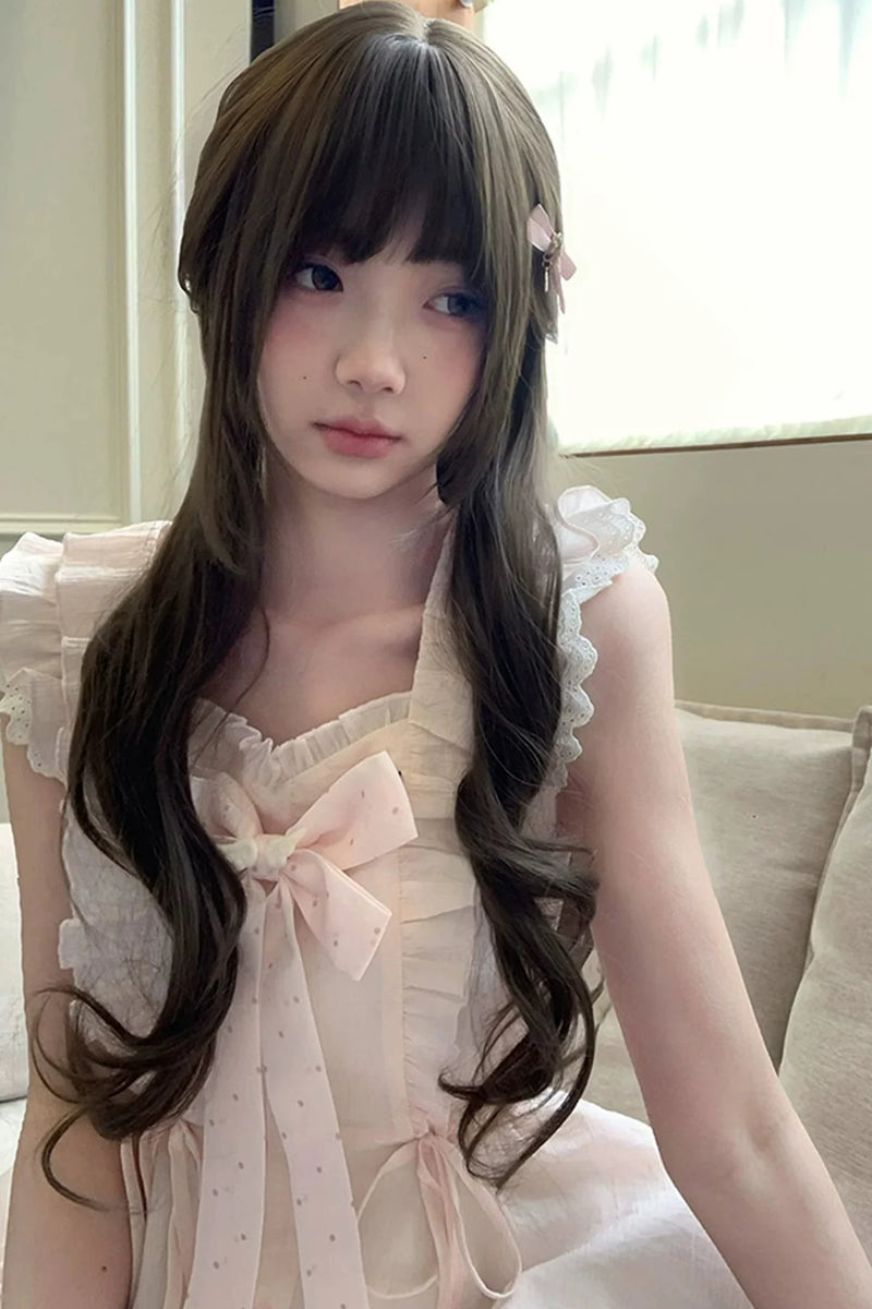 Cherry Blossom Ruffle Dress