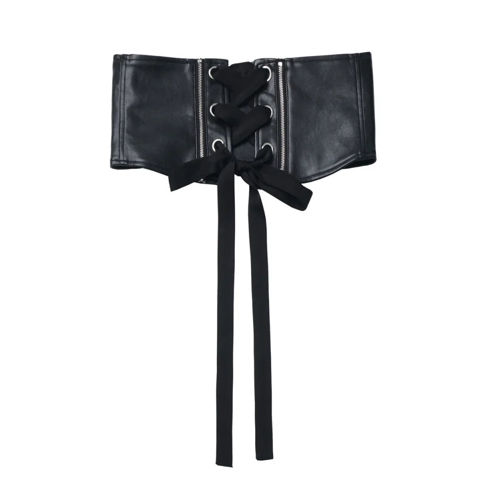 Chinese-style Top + Chiffon Pants + Corset