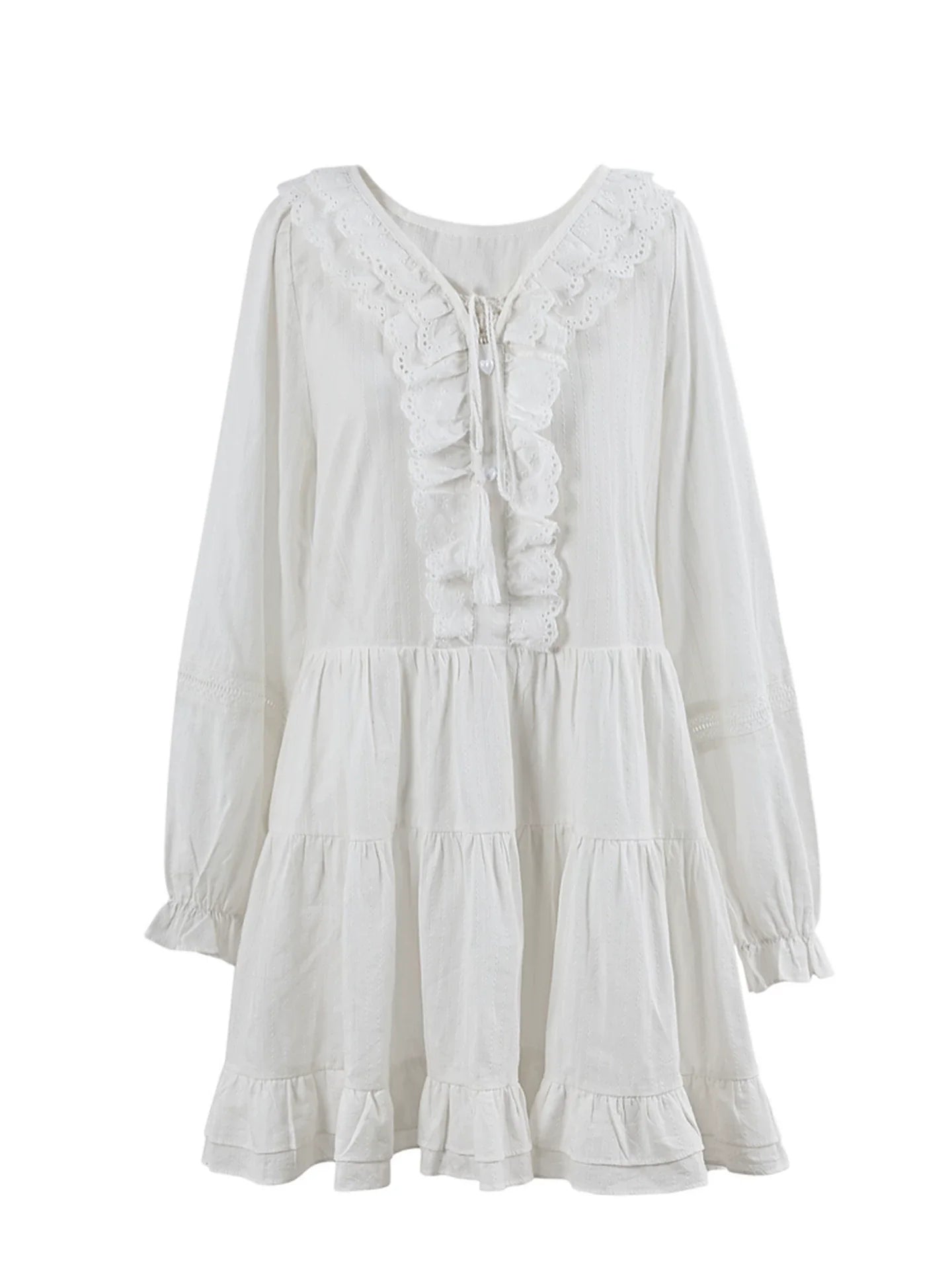Lace Pure Sleeve Dress