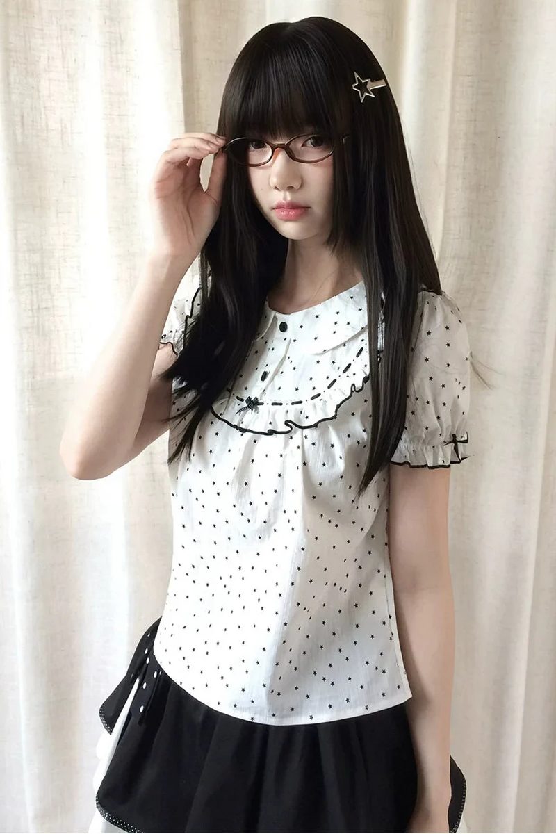 Polka Dot Doll Top + Skirt