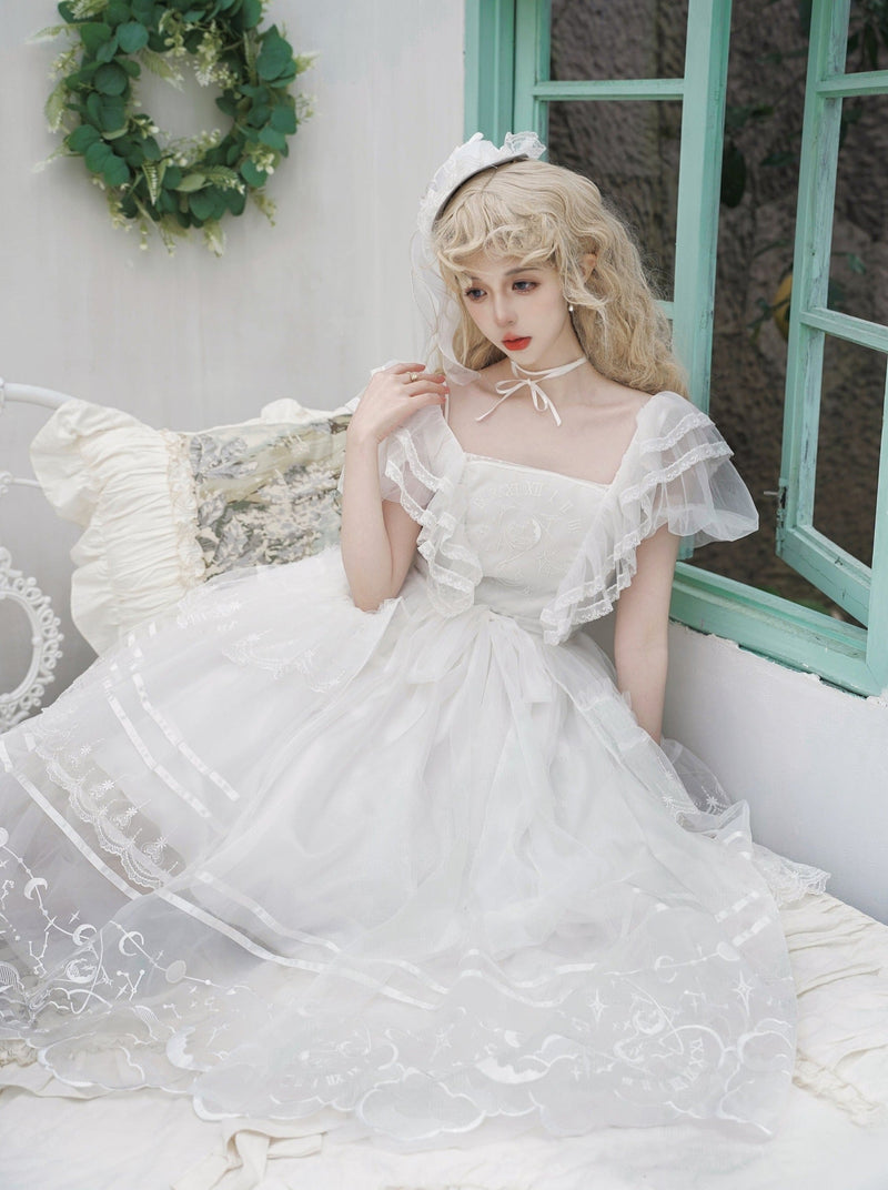 Summer Tiered Lolita Dress + Lolita Jumper Skirt