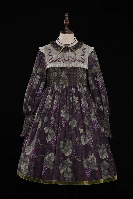 Retro Flower Lolita Dress