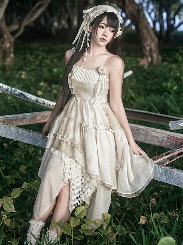 [pre-order] Light Rose Skirt + Cardigan