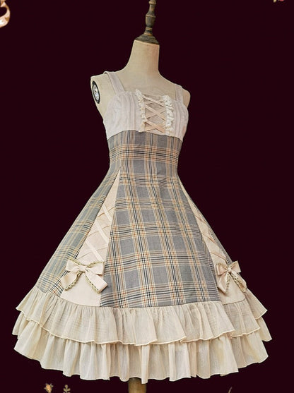 Infanta Retro Lolita Camisole Dress + Headband