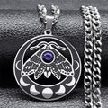 Lunar Moth of Transformation Necklace