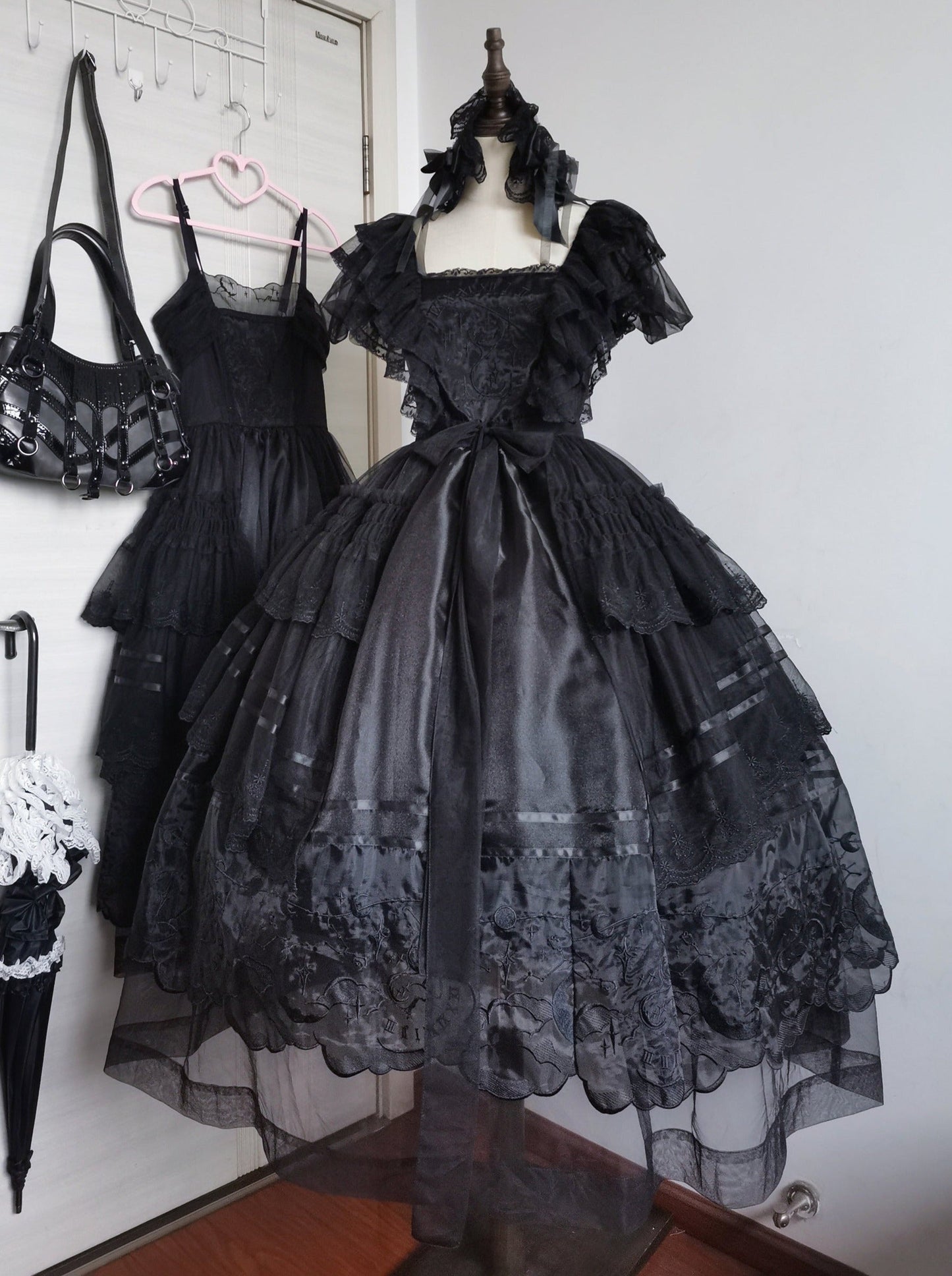 Summer Tiered Lolita Dress + Lolita Jumper Skirt