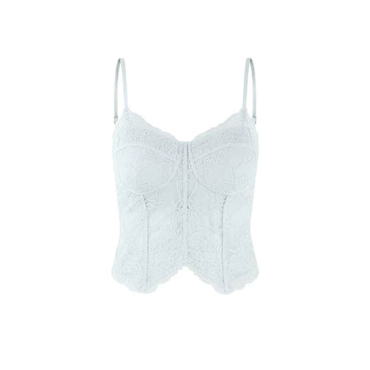 Lace Slim-fit Camisole Top
