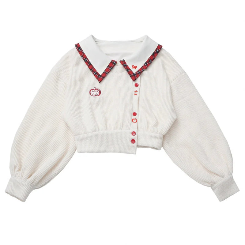 Fruit Milk Hooded Jacket + Top + Pants + Leg Warmers