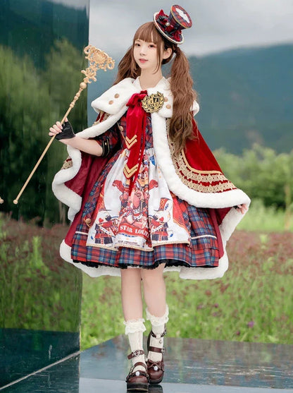 Nya Kokoro Lolita Retro Soft Girl Round Toe Shoes
