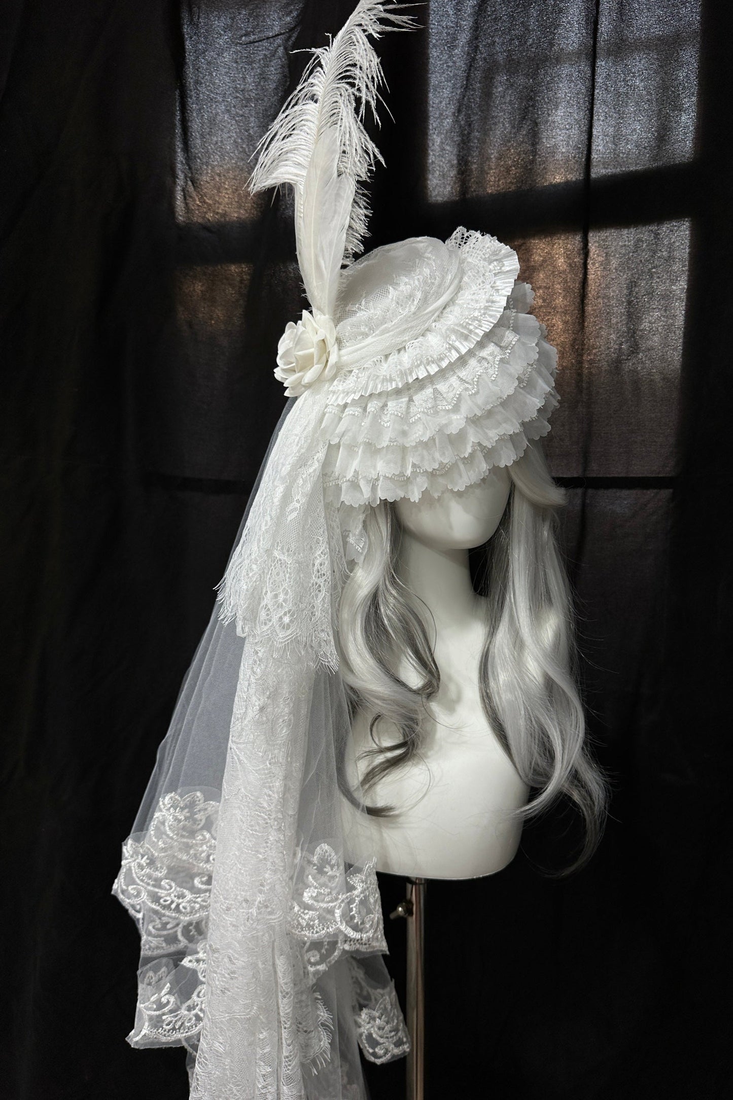 Swan Lace Hat