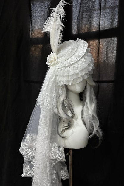 Swan Lace Hat