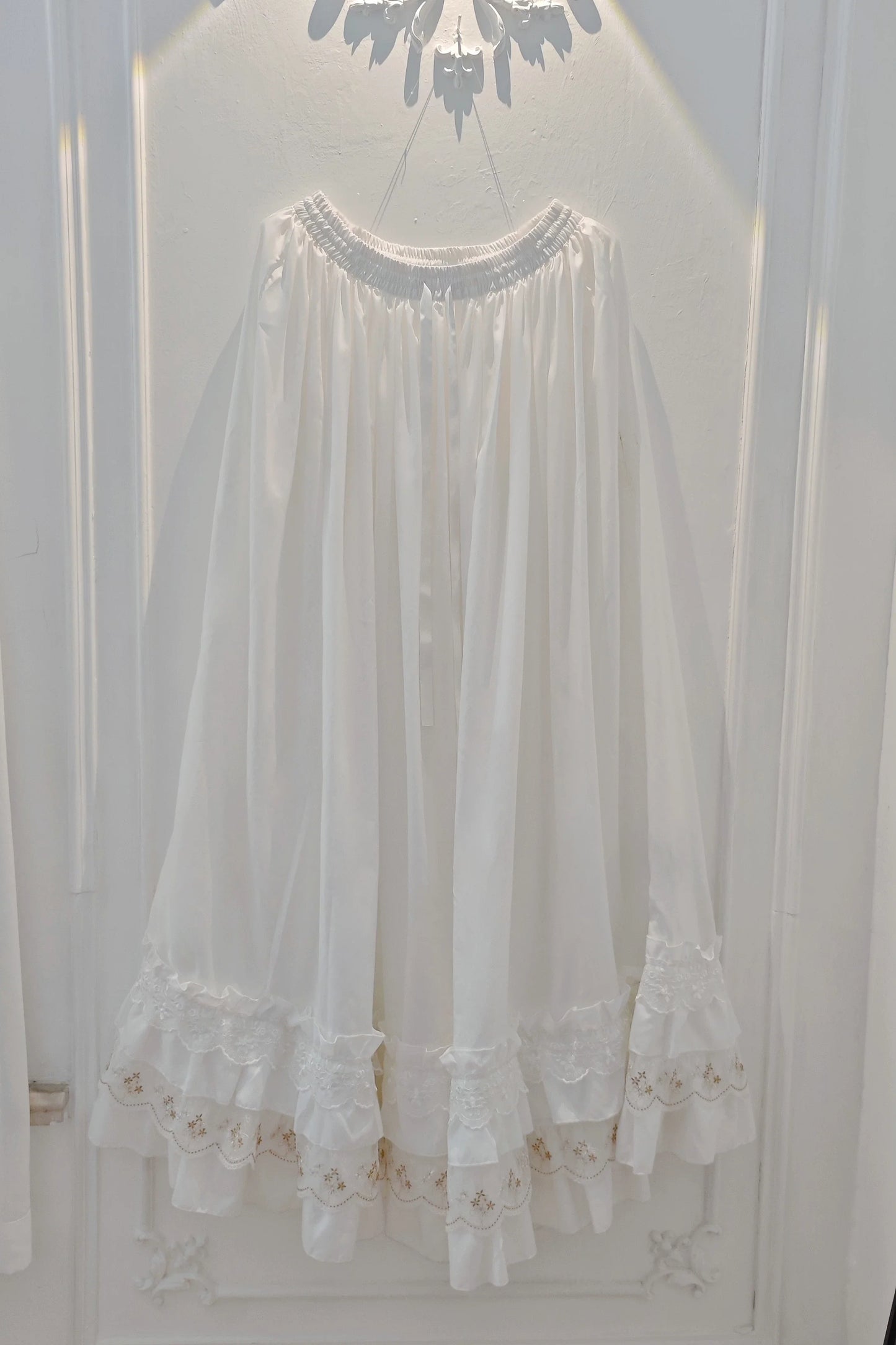 [pre-order Deadline: May 3] Dark Blue White Corset Lace Ribbon Lolita Jsk Princess Dress + Complete Set