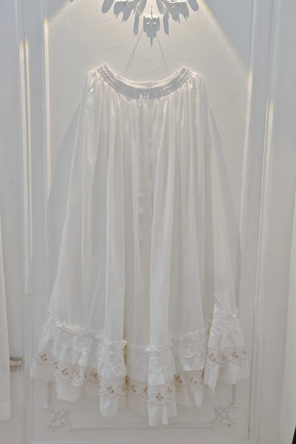 [pre-order Deadline: May 3] Dark Blue White Corset Lace Ribbon Lolita Jsk Princess Dress + Complete Set