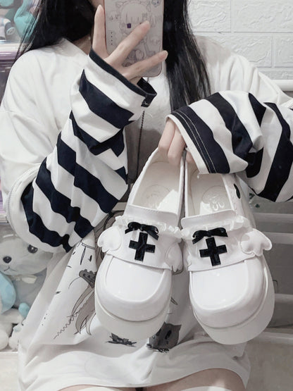 [angel Style] Medical Lace Platform Shoes