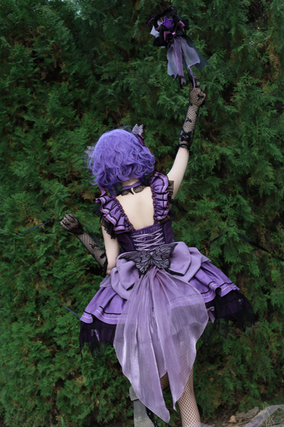 Magic Wand Butterfly Fairy Dress + Full Set + Accessories